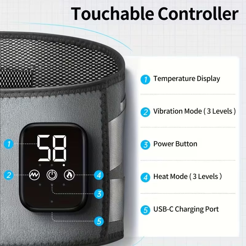 Heated Massage Waist Belt